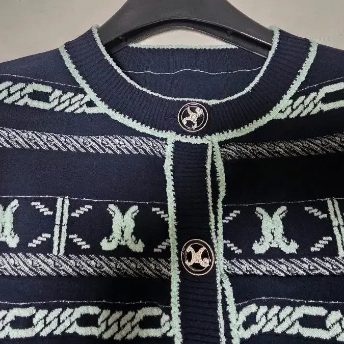 [BUNJANG] Mine "Jaehyun" Knit Cardigan Navy / [새상품] 한섬 mine 마인 재현(로스) 니트 가디건