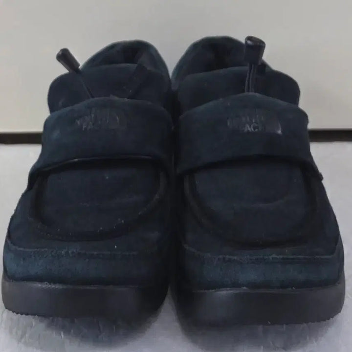 [BUNJANG] The North Face Japan Nuptse Suede Loafers Triple Black / [250] 노스페이스 재팬 눕시 스웨이드 로퍼 트리플블랙ㅡ일본발매판