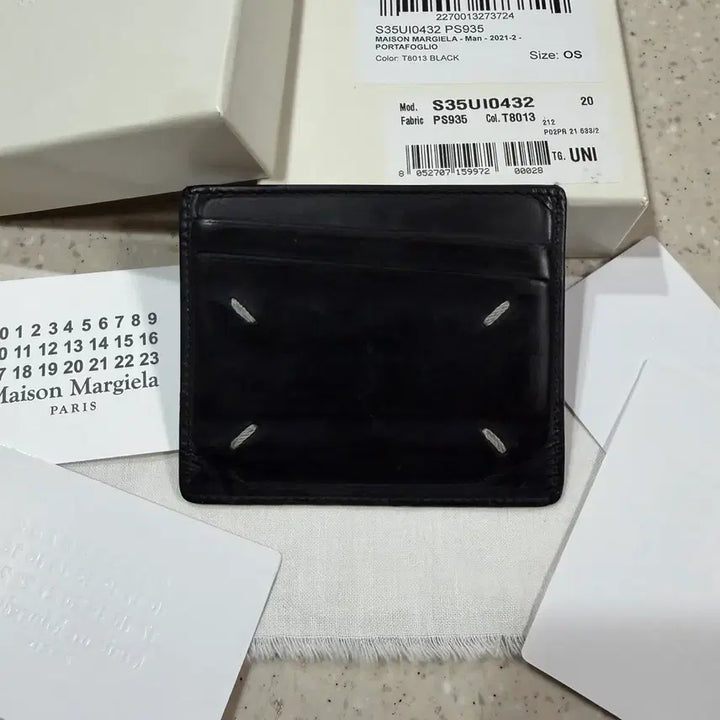 [BUNJANG] Maison Margiela Card Holder Black / [정품] 풀구성 메종 마르지엘라 카드지갑 (블랙)