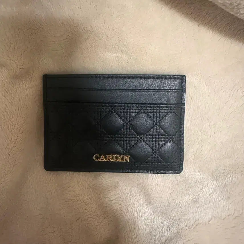 [BUNJANG] Calvin Minute Quilting Wallet Card Holder / 칼린 Minute Quilting Wallet 미닛 퀼팅 카드지갑