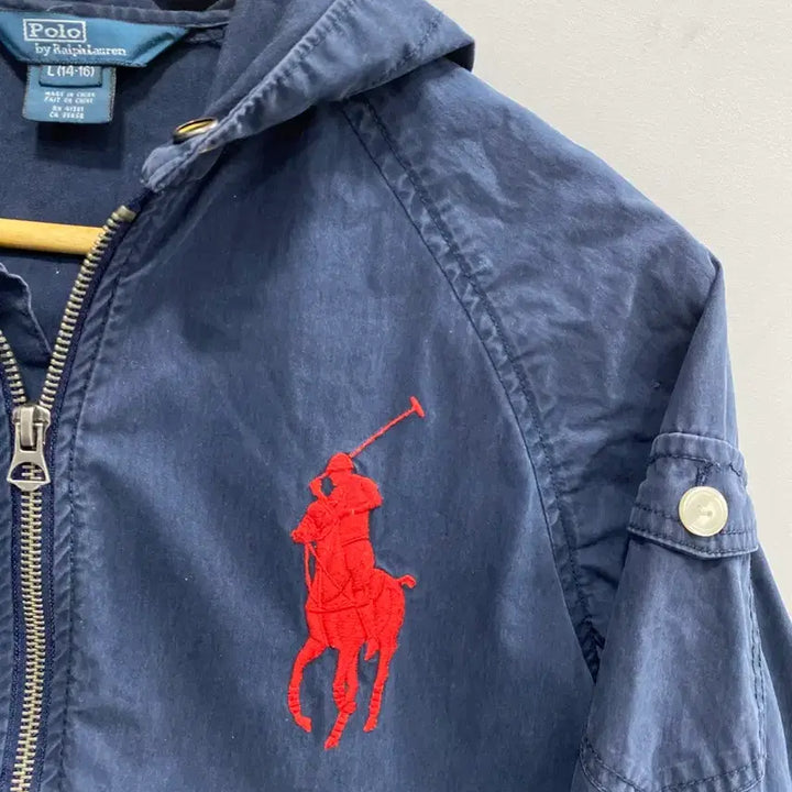 [BUNJANG] Polo Ralph Lauren Big Pony Hooded Jacket Navy / [여성S~M추천/대장급] 폴로 랄프로렌 빅포니 후드 자켓 네이비