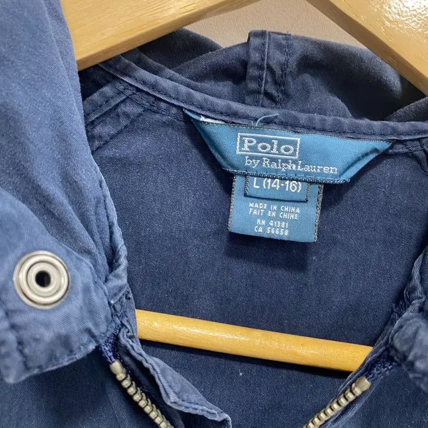 [BUNJANG] Polo Ralph Lauren Big Pony Hooded Jacket Navy / [여성S~M추천/대장급] 폴로 랄프로렌 빅포니 후드 자켓 네이비