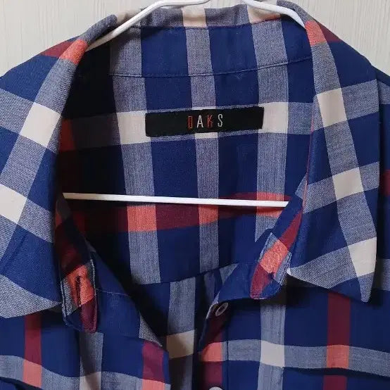 [SOLD OUT] 닥스 여성 7부 캐주얼 체크 셔츠(97사이즈)
