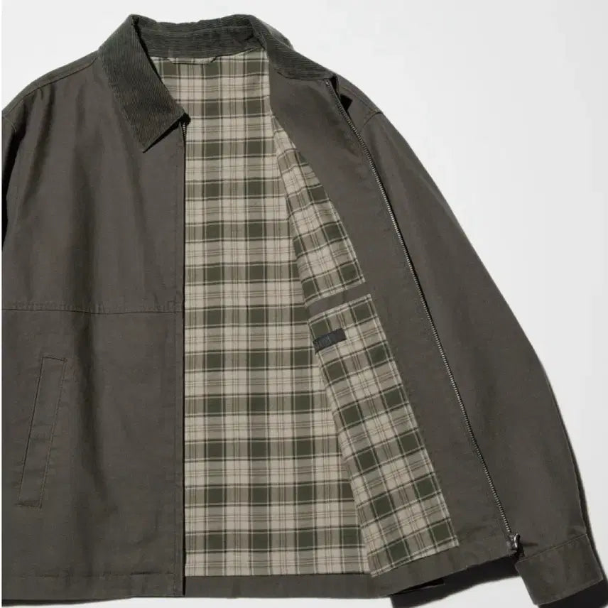 [BUNJANG] Uniqlo Zip-Up Short Blouson Black / M 유니클로 집업 쇼트 블루종 블랙