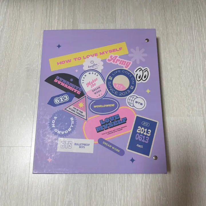 [BUNJANG] BTS Photocard 3-Ring Binder / 방탄소년단 포카 3공 바인더