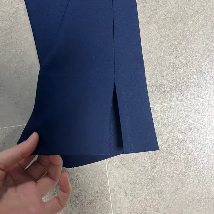 [BUNJANG] Lovely Market Navy Span Slacks L Size / 러블리마켓 네이비 L 사이즈 스판 슬랙스