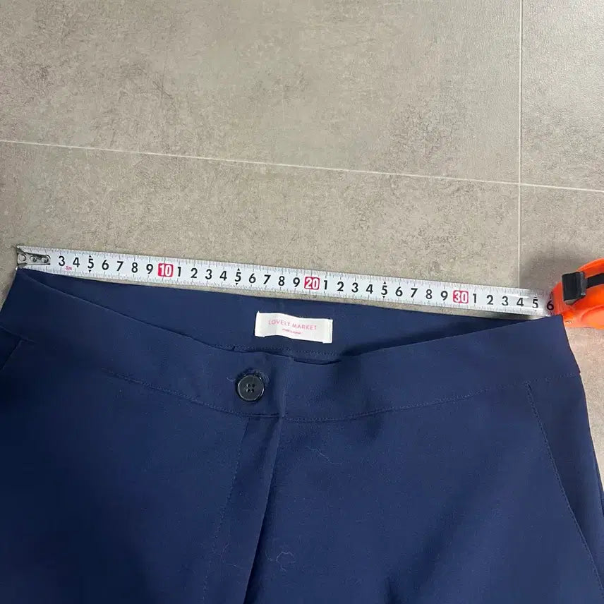 [BUNJANG] Lovely Market Navy Span Slacks L Size / 러블리마켓 네이비 L 사이즈 스판 슬랙스