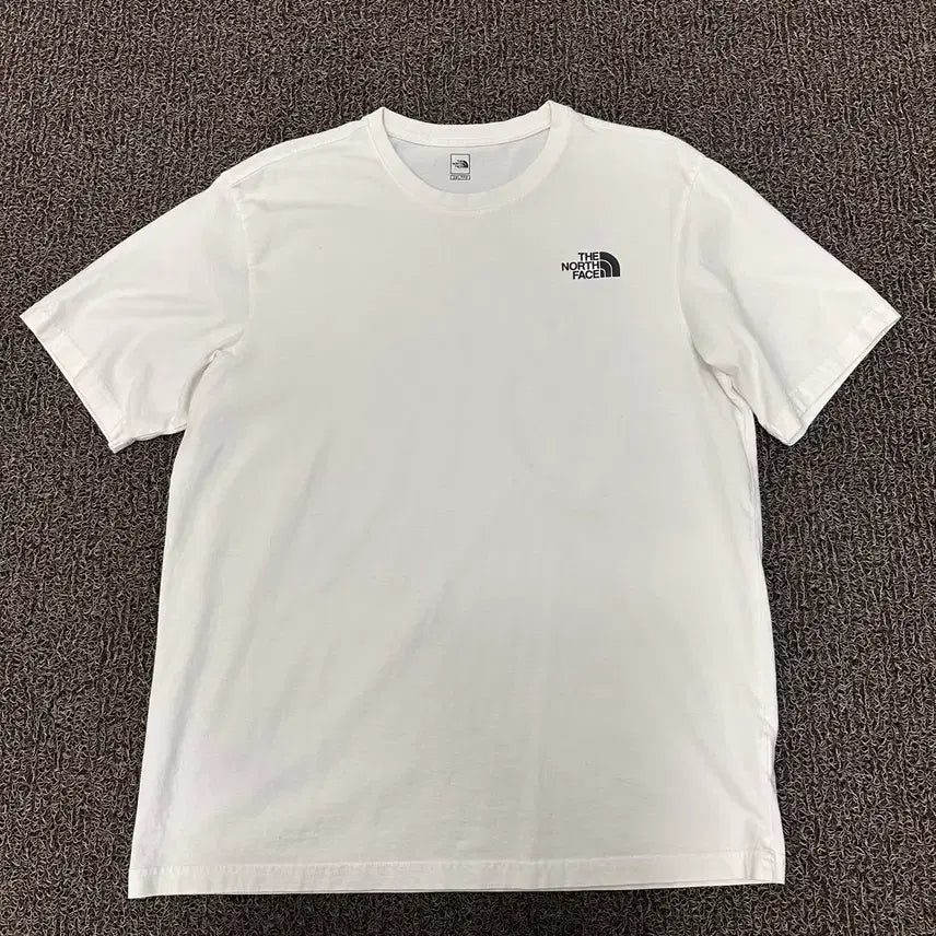 [SOLD OUT] 노스페이스 반팔티셔츠 화이트 110(2XL)