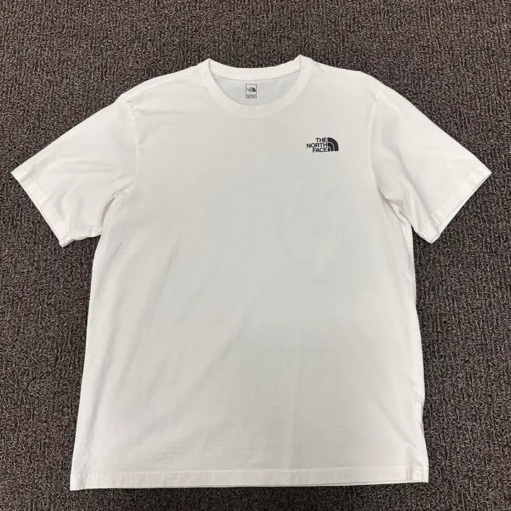[SOLD OUT] 노스페이스 반팔티셔츠 화이트 110(2XL)