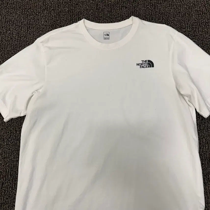 [SOLD OUT] 노스페이스 반팔티셔츠 화이트 110(2XL)