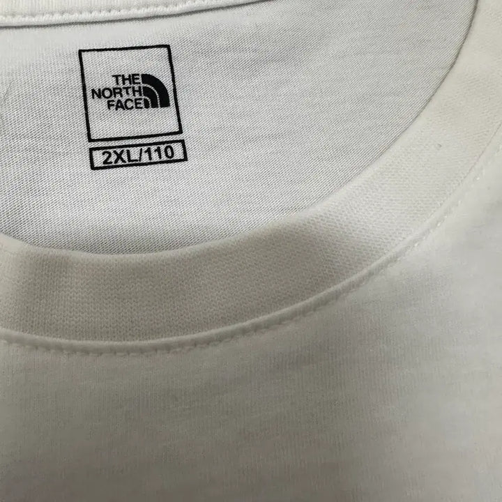 [SOLD OUT] 노스페이스 반팔티셔츠 화이트 110(2XL)