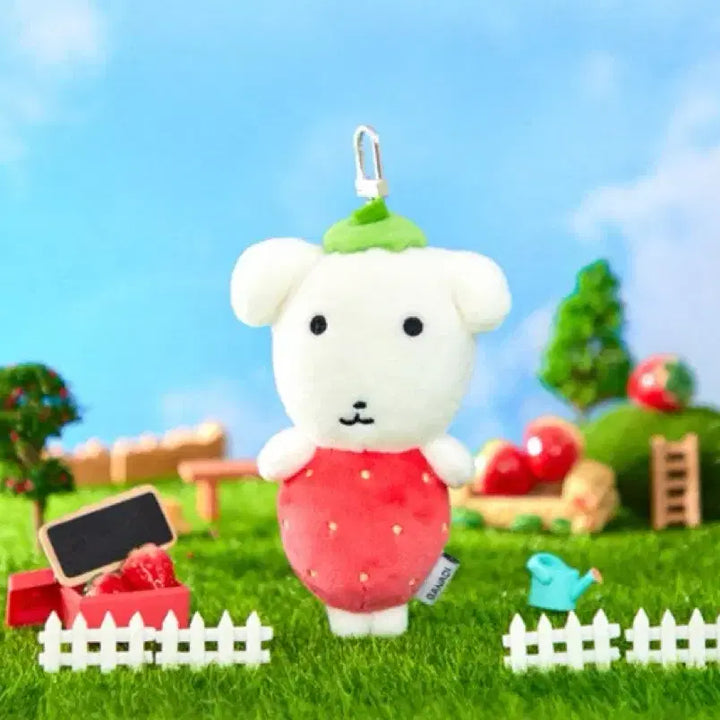 [BUNJANG] Ganady Strawberry Charm &amp; Toriden Tube Doll / 가나디 딸기 키링, 가나디 토리든 튜브 인형 판매
