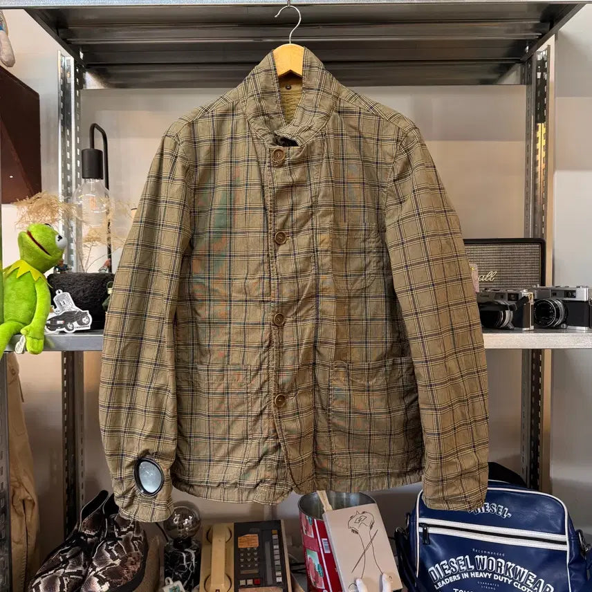 [BUNJANG] C.P. Company x Jaeger-LeCoultre S/S 12 Reversible Mille Goggle Jacket / S/S 12 C.P. 컴퍼니 x 예거 르쿨트르 리버시블 밀레 고글 자켓