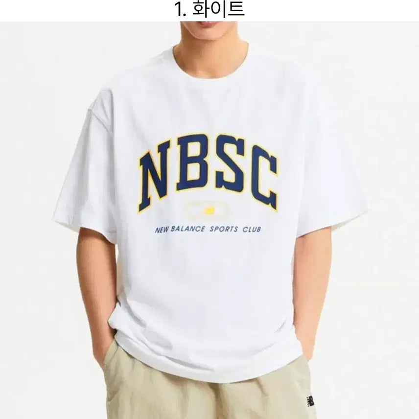 [BUNJANG] New Balance NBSC Short Sleeve T-Shirt / 뉴발란스 NBSC 반팔 티셔츠 새상품