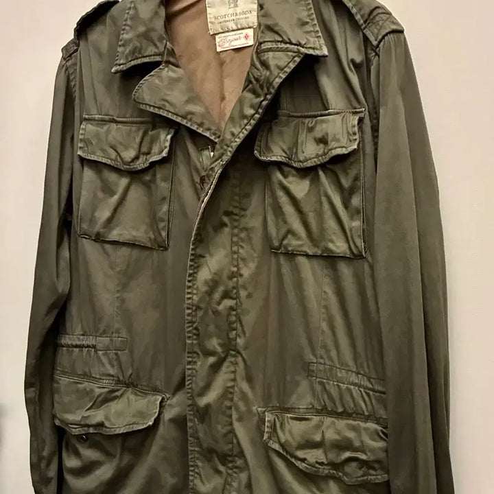 [BUNJANG] Scotch &amp; Soda Garment Dyed M47 Field Combat Jacket / (M~L)스카치앤소다 밀리터리 가먼트다잉 m47 필드 컴뱃자켓 야상