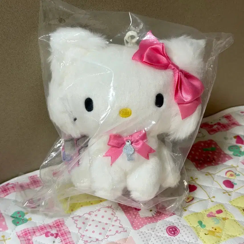 [BUNJANG] Charmmy Kitty Mascot Plush / 한국 정품) 챠미 키티 마스코트 인형