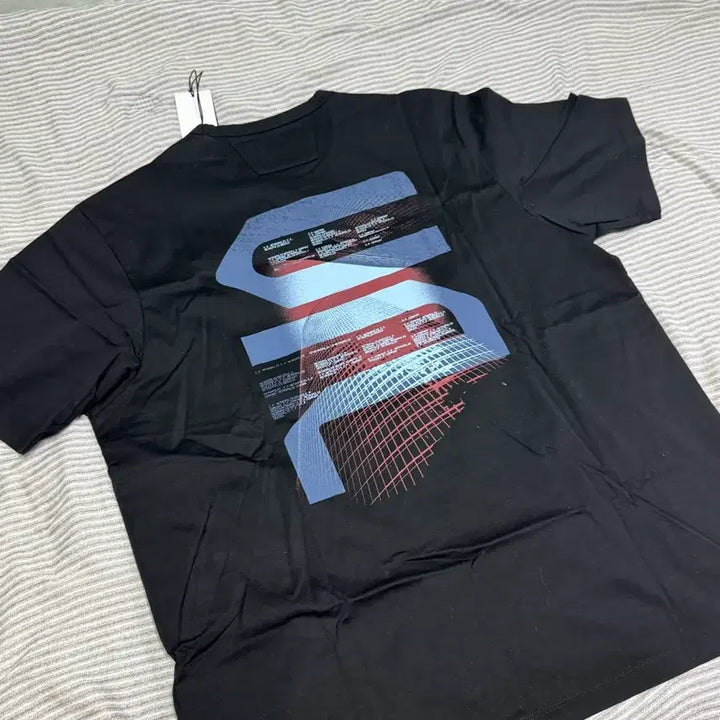 [BUNJANG] CP Company Metropolis Black Printing T-Shirt XXL / CP컴퍼니 메트로폴리스 블랙 프린팅 반팔티2XL(새상품)