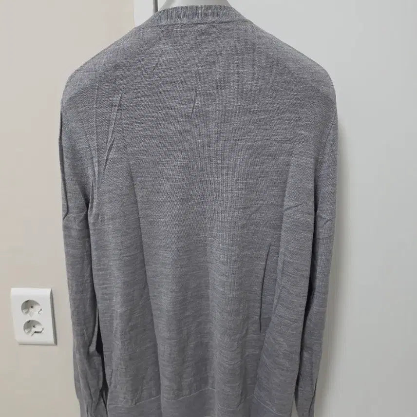 [BUNJANG] Theory Regal Wool Knit L Grey / 띠어리 니트 띠어리 regal 울니트 그레이 L