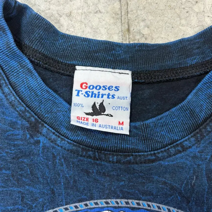 [BUNJANG] Gooses Dolphin Printed T-shirt / Gooses 돌고래 프린팅 반팔티 / b4