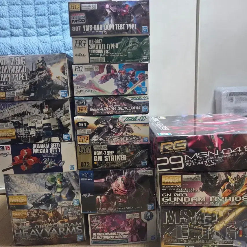 [BUNJANG] Gundam Models (MG, RG, HG, EX) Assortment / 건프라 건담  몇종 정리 합니다 MG RG HG EX