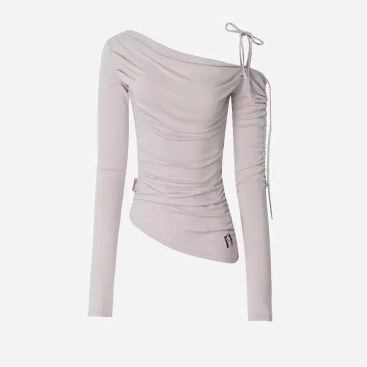 [BUNJANG] Newearlin Cats Draping One-Shoulder Top Pink / 일택포/새상품)뉴얼린 캣츠 드레이핑 원숄더탑 핑크 cats draping