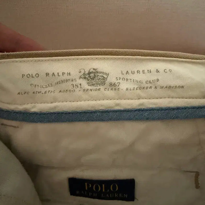 [BUNJANG] Polo Ralph Lauren Bedford Chino Pants / 폴로 베드포드 치노 팬츠 국내 매장판