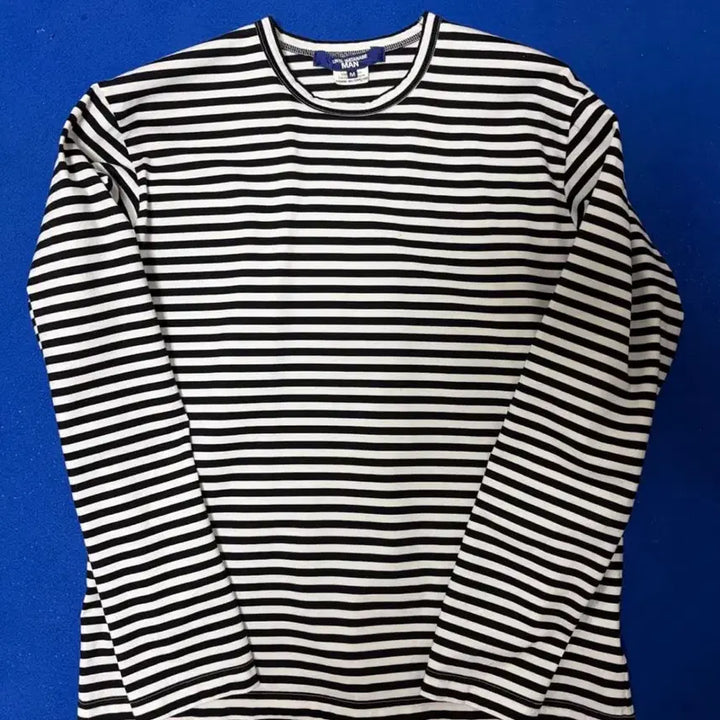 [BUNJANG] Junya Watanabe x Comme des Garçons Striped Long Sleeve T-Shirt / 준야 와타나베 x 꼼데가르송 스트라이프 긴팔 M]