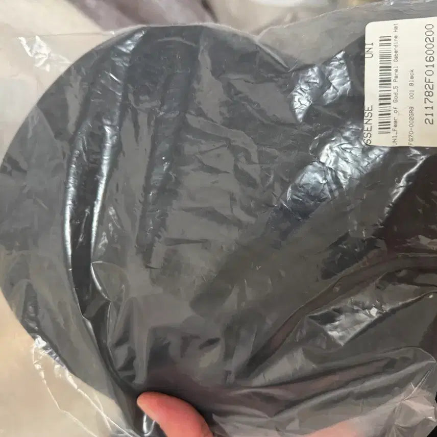 [BUNJANG] Fear of God 5-Panel Ball Cap Black / 피어오브갓 5패널 볼캡 블랙
