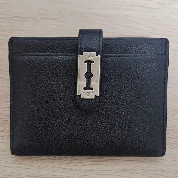 [BUNJANG] Vunque Macaroon Card Wallet Black / 분크 맥파이 카드지갑 블랙