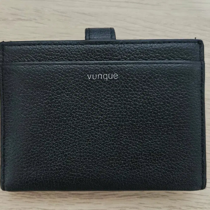 [BUNJANG] Vunque Macaroon Card Wallet Black / 분크 맥파이 카드지갑 블랙