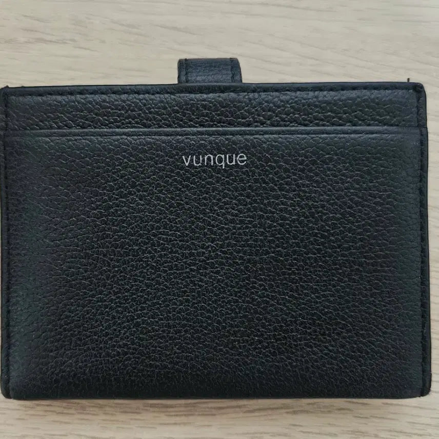 [BUNJANG] Vunque Macaroon Card Wallet Black / 분크 맥파이 카드지갑 블랙