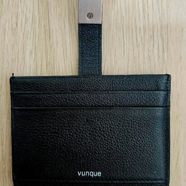 [BUNJANG] Vunque Macaroon Card Wallet Black / 분크 맥파이 카드지갑 블랙
