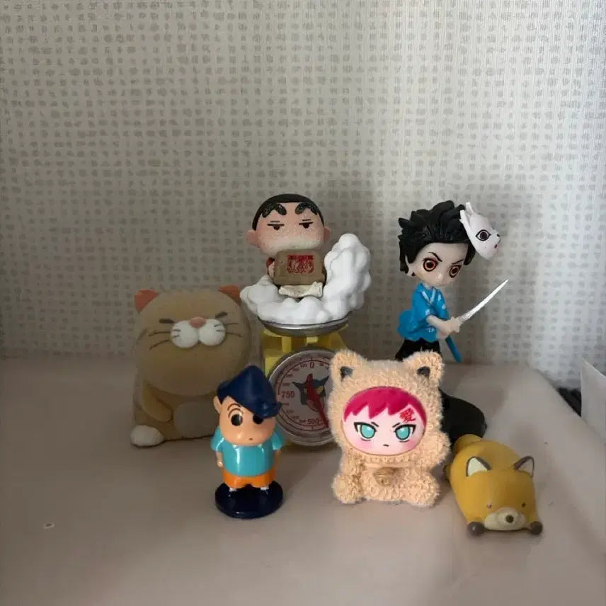 [BUNJANG] Assorted Anime Character Mini Figures Bundle Set / 애니메이션 캐릭터 미니피규어 일괄
