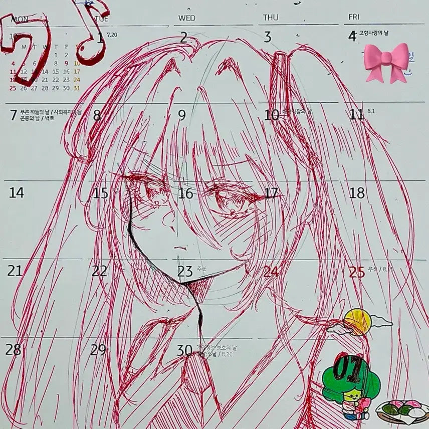 [BUNJANG] Custom Hand-Drawn Commission / 손그림 커미션