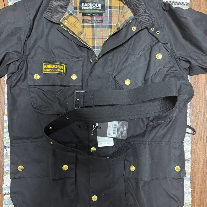 [BUNJANG] Barbour International A7 Wax Jacket Size 38 / [새상품] 바버 인터네셔널 A7 왁스자켓 38사이즈 풀구성!