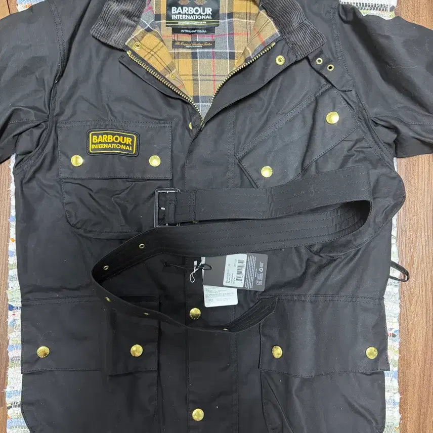 [BUNJANG] Barbour International A7 Wax Jacket Size 38 / [새상품] 바버 인터네셔널 A7 왁스자켓 38사이즈 풀구성!