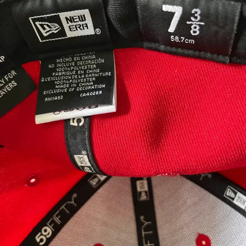 [BUNJANG] New Era 59FIFTY Philadelphia Phillies Baseball Cap Red / 뉴에라 59fifty 필라델피아 레드