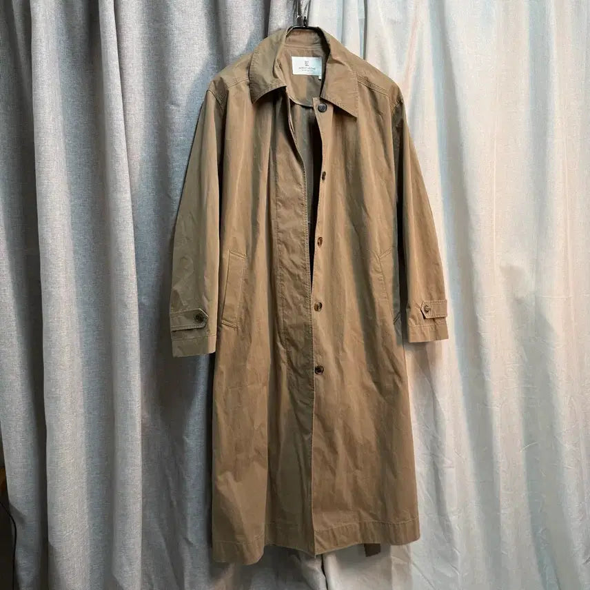 [SOLD OUT] [FREE] 모노크롬 MONOCHROME싱글 트렌치 코트 자켓
