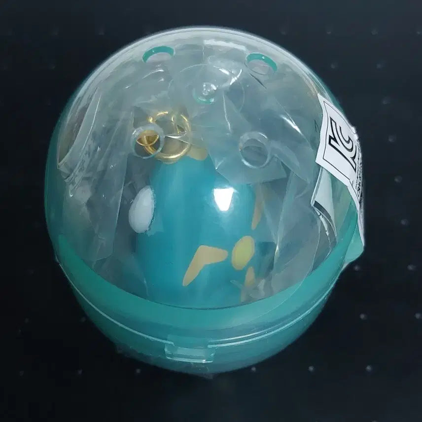 [BUNJANG] Pokemon Flat Mascot Electric Type Jirachi Capsule Toy Figure Keychain / 포켓몬 납작 마스코트 전기 타입 가챠 찌리배리 캡슐토이 피규어 키링