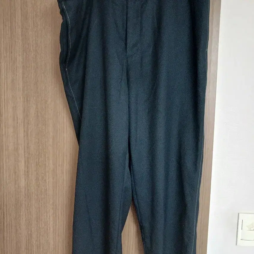 [BUNJANG] System Homme Dark Navy Tapered Fit Slacks (Size 88) / 시스템옴므 다크네이비 테이퍼드 슬랙스88