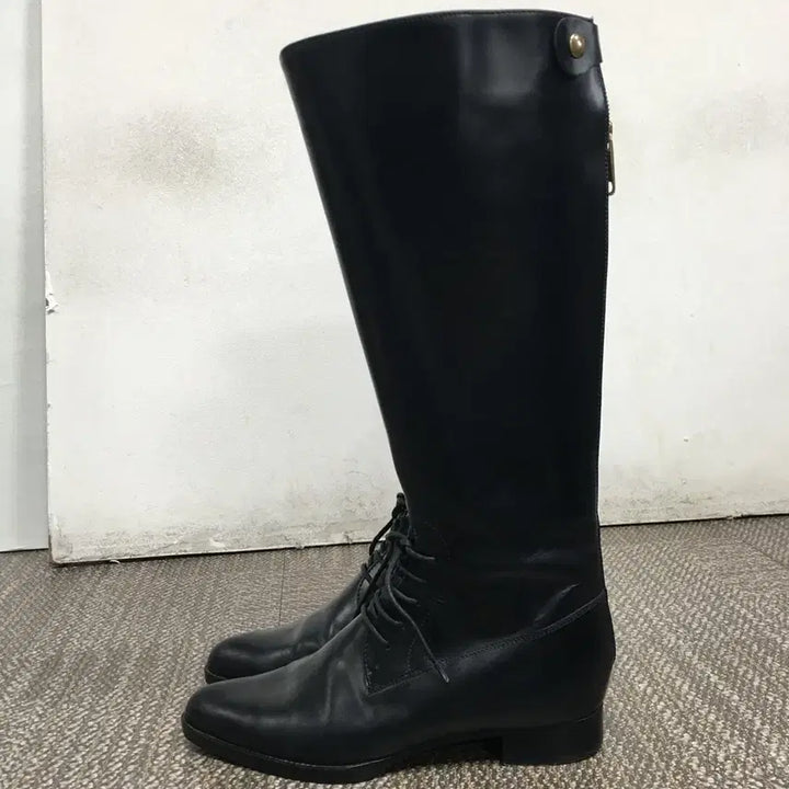 [BUNJANG] Jil Sander Genuine Leather Long Boots / 질샌더 정품 레더 롱 부츠 37 240 45