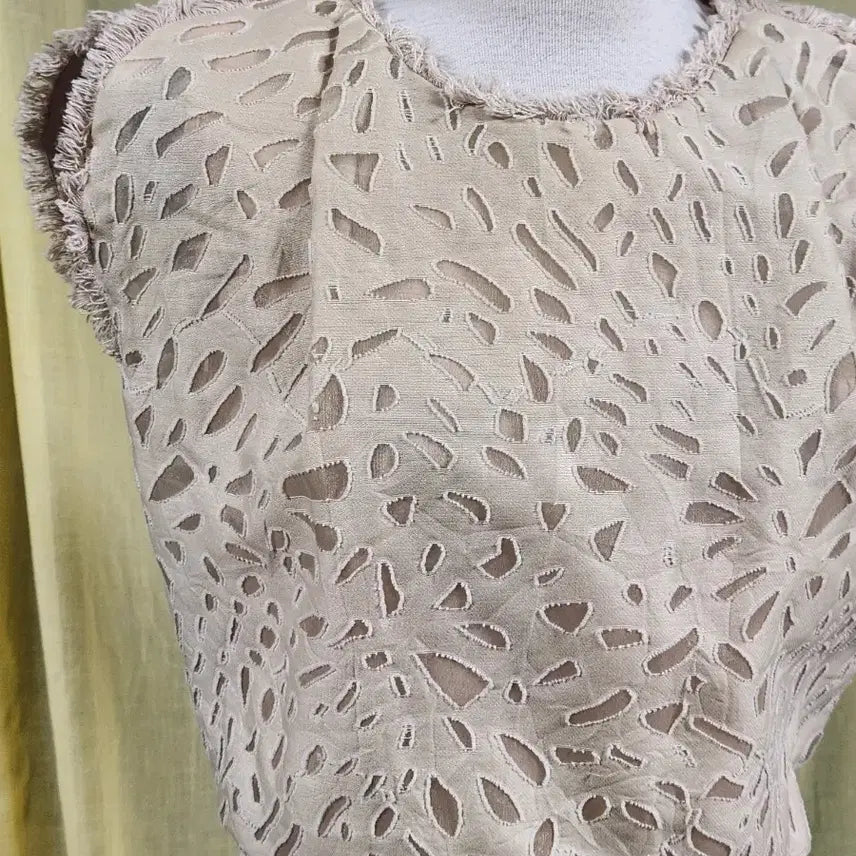 [BUNJANG] SJSJ Lace Dress Beige / SJSJ 레이스 원피스 베이지 / 하객룩 데이트룩 추천 / 상태좋음
