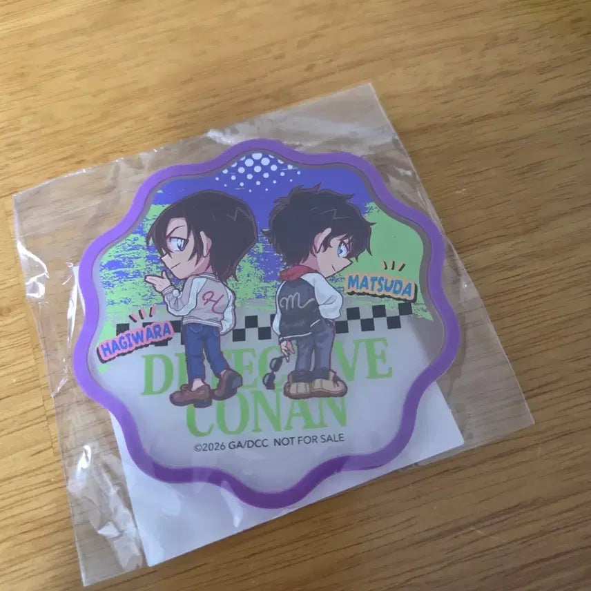 [BUNJANG] Detective Conan Kura Sushi Collaboration Rubber Coaster / [명탐정 코난] 쿠라스시 콜라보 러버 코스터