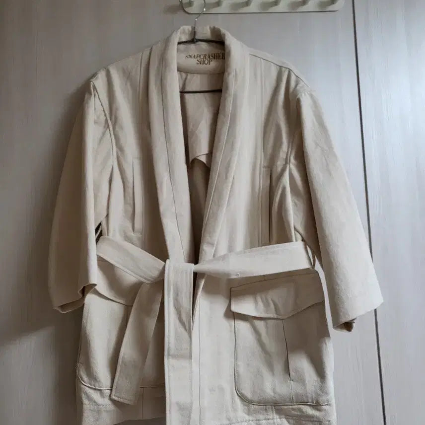 [BUNJANG] SNAPCRASHER Belted Cotton Jacket / SNAPCRASHER SHOP 벨트 면자켓