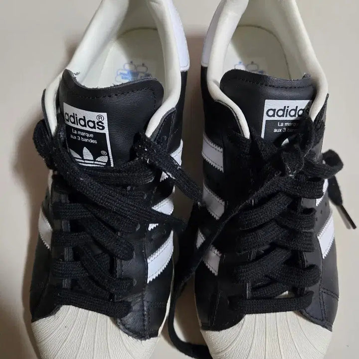 [BUNJANG] Adidas Superstar 82 Core Black Sneakers / 슈퍼스타 82 코어 블랙 ID5960