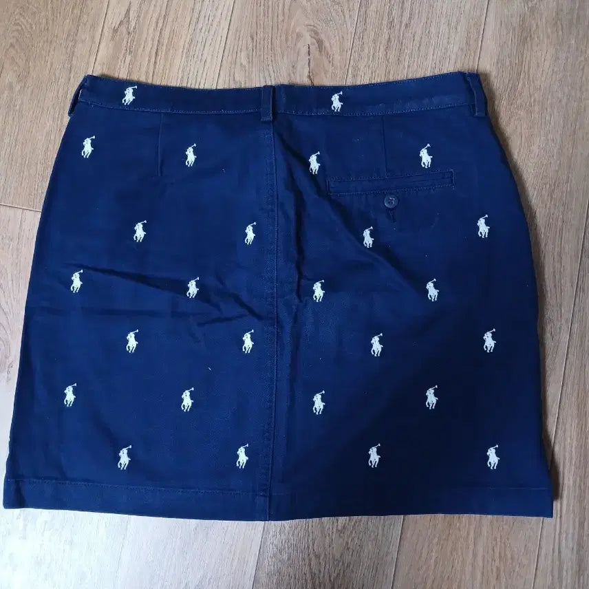 [BUNJANG] Polo Ralph Lauren Navy Mini Skirt / 폴로 랄프로렌 네이비 미니 스커트