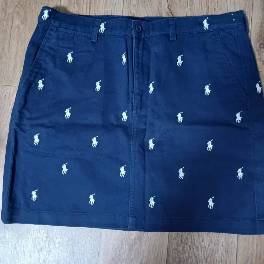[BUNJANG] Polo Ralph Lauren Navy Mini Skirt / 폴로 랄프로렌 네이비 미니 스커트