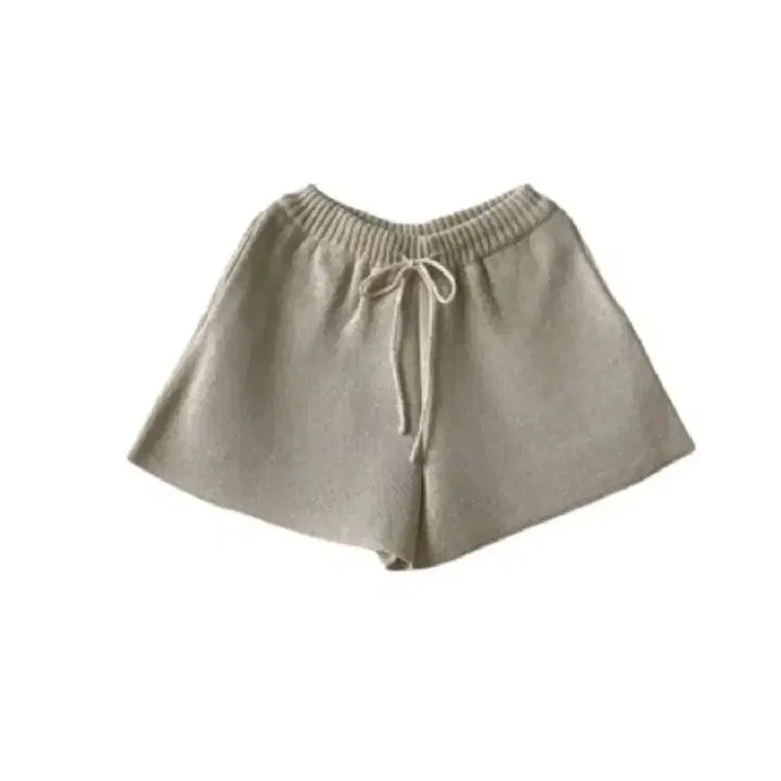 [BUNJANG] Bron-devi French Terry Knit Shorts - Beige / 브론 드벤티 니트 반바지 - 베이지