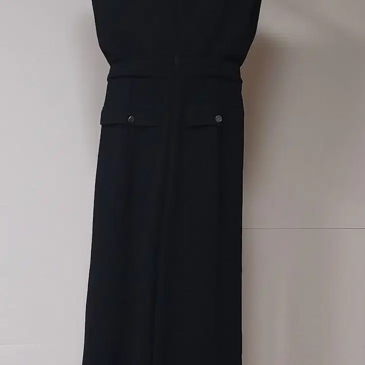 [BUNJANG] MICHAA Black Wrap Pants Dress / 미샤 블랙 랩 원피스 55 팬츠 원피스