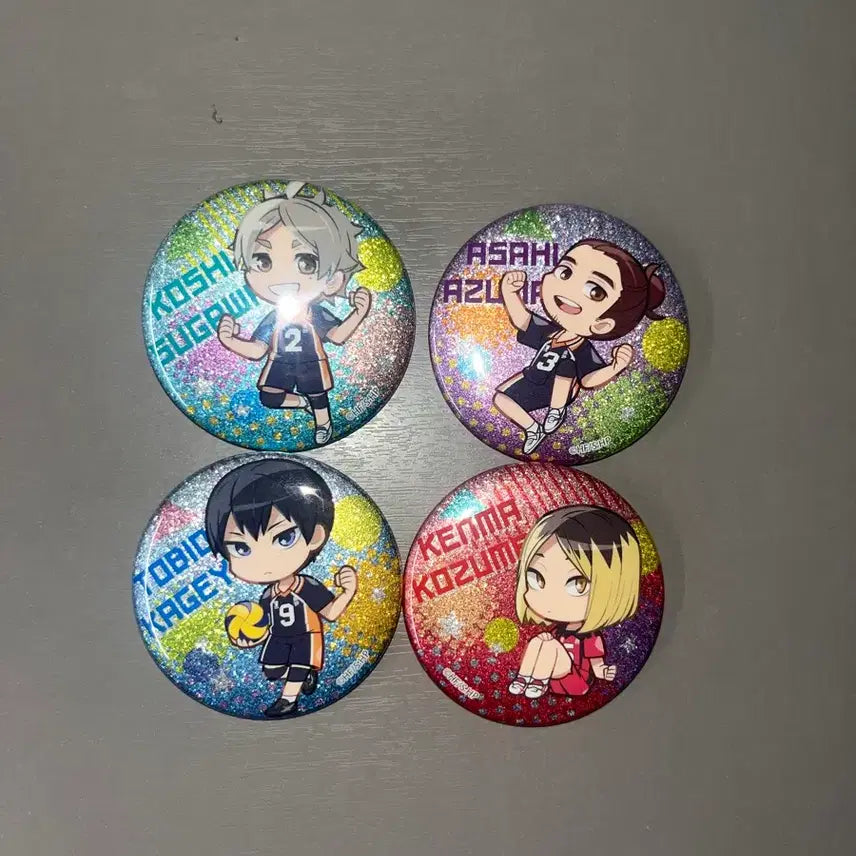[BUNJANG] Haikyuu!! Badge Bundle Set / 하이큐 뱃지 일괄 판매합니다!